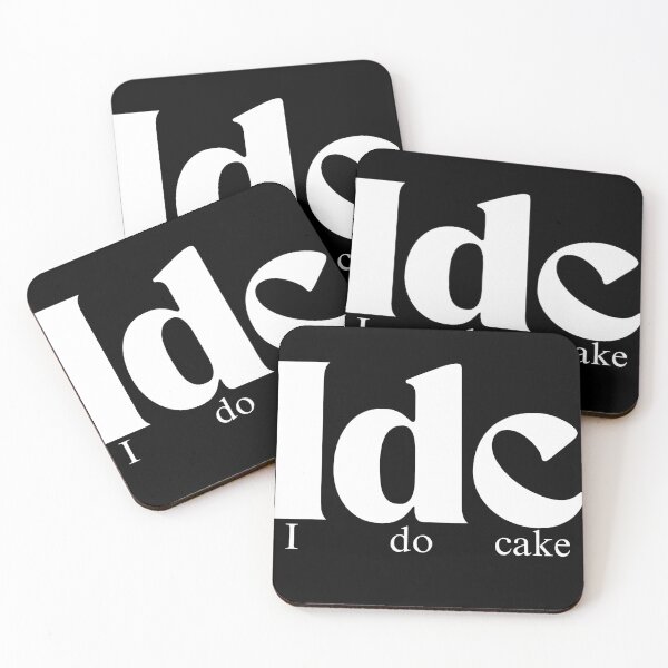 Item preview, I Do Cake Aesthetic Funny Gifts designed and sold by PientkaArt.