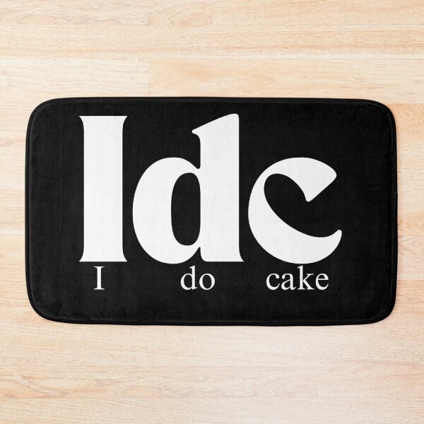 Item preview, I Do Cake Aesthetic Funny Gifts designed and sold by PientkaArt.