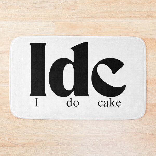 Item preview, I Do Cake Aesthetic Funny Gifts designed and sold by PientkaArt.