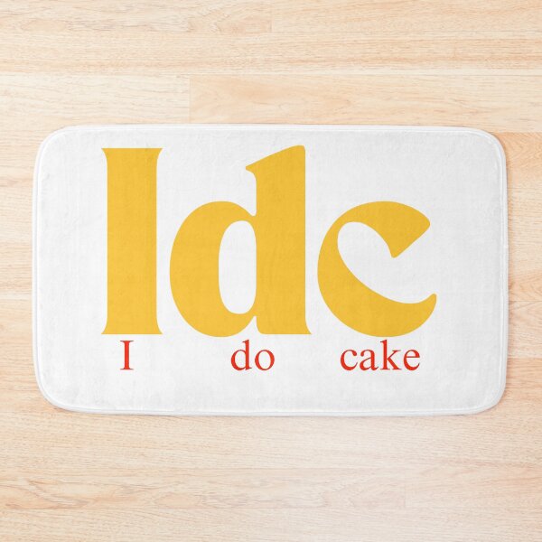 Item preview, I Do Cake Aesthetic Funny Gifts designed and sold by PientkaArt.