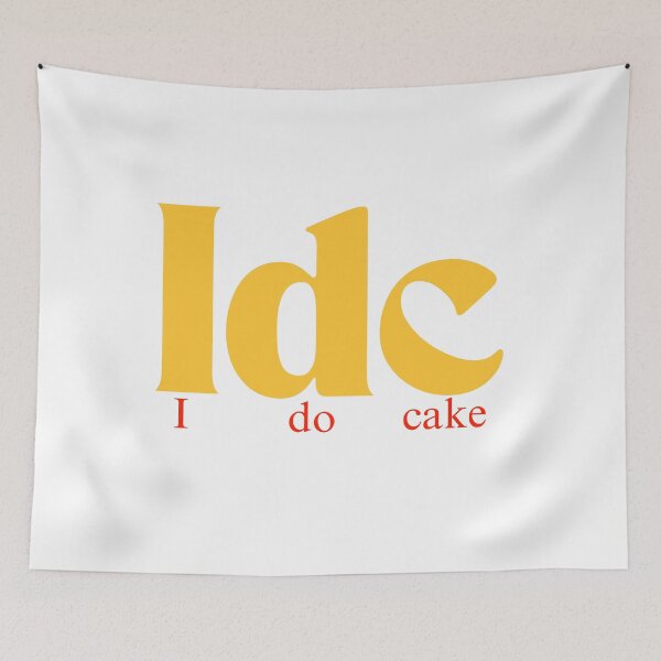 Item preview, I Do Cake Aesthetic Funny Gifts designed and sold by PientkaArt.