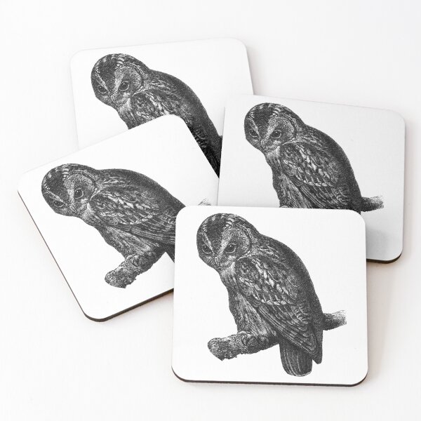 Item preview, Vintage Goth Owl  designed and sold by BetOova.