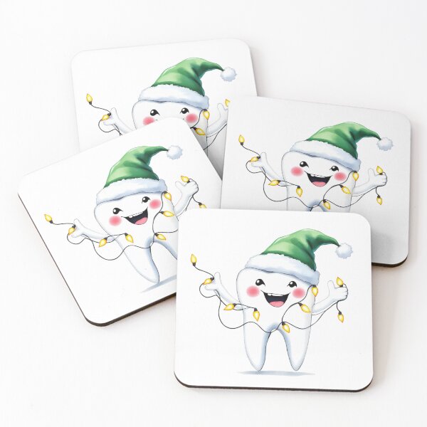 Item preview, christmas tooth whit festive lights designed and sold by jkrphoto.