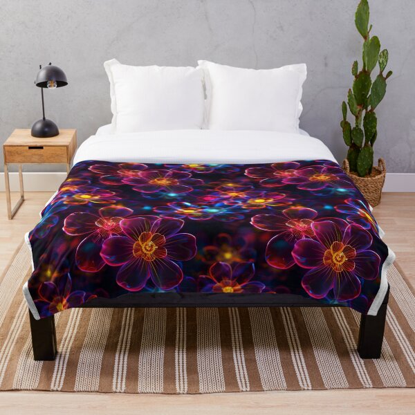 Item preview, Colorful Flowers - Technicolor Vibes designed and sold by GreenDesireArt.