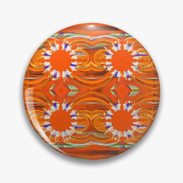 Item preview, Orange Abstract Sun designed and sold by LittleLovelies.