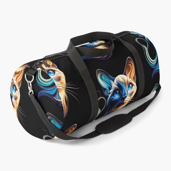 Item preview, Siamese cat - captivated by mystical light designed and sold by LegademaArt.