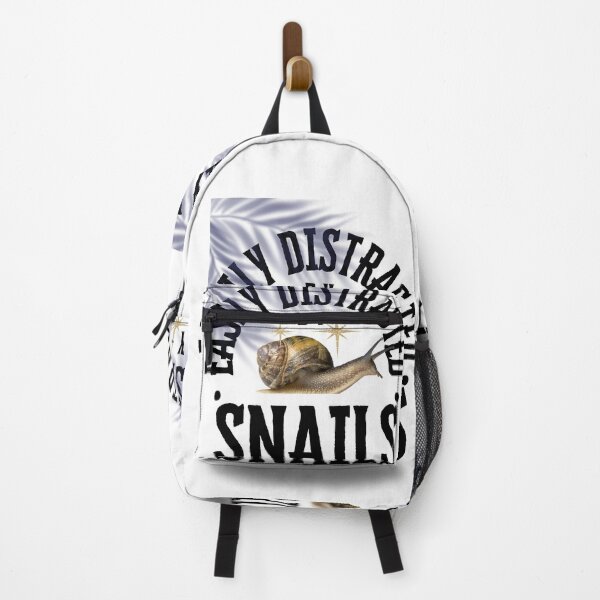 Item preview, snail easily distracted designed and sold by Mona Ragab.