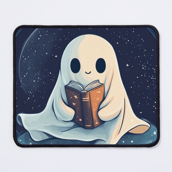 Item preview, Cute Ghost with a Book designed and sold by GosikArt.