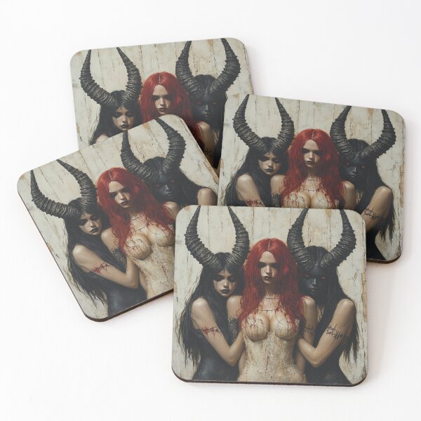 Item preview, Demons Three designed and sold by CursedbyLilith.