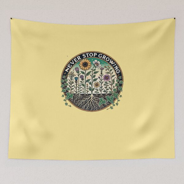 Item preview, Never Stop Growing designed and sold by FrictionMaxxing.