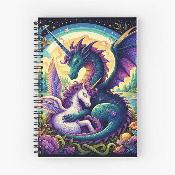 Item preview, Enchanted Dragon's Embrace designed and sold by NeoArtMike.