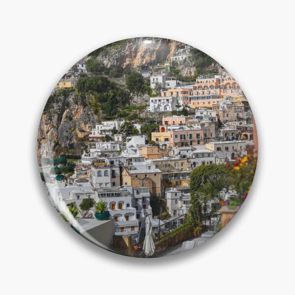 Item preview, Italy. Amalfi Coast. Positano. View with Flowers. designed and sold by vadim19.