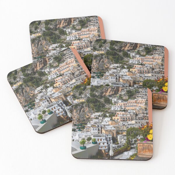 Item preview, Italy. Amalfi Coast. Positano. View with Flowers. designed and sold by vadim19.