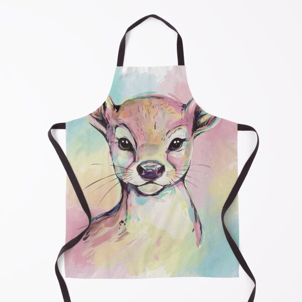Item preview, Pintura de acuarela de cervatillo designed and sold by Patricks-Art.