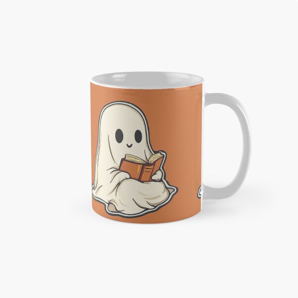 Item preview, Cute Ghost with a Book designed and sold by GosikArt.