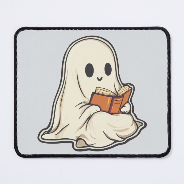 Item preview, Cute Ghost with a Book designed and sold by GosikArt.