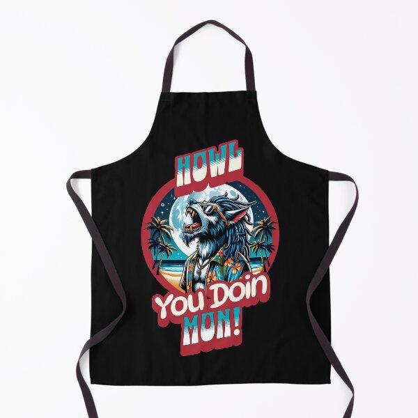 Item preview, Howl You Doin Mon! designed and sold by SavvyEarth.
