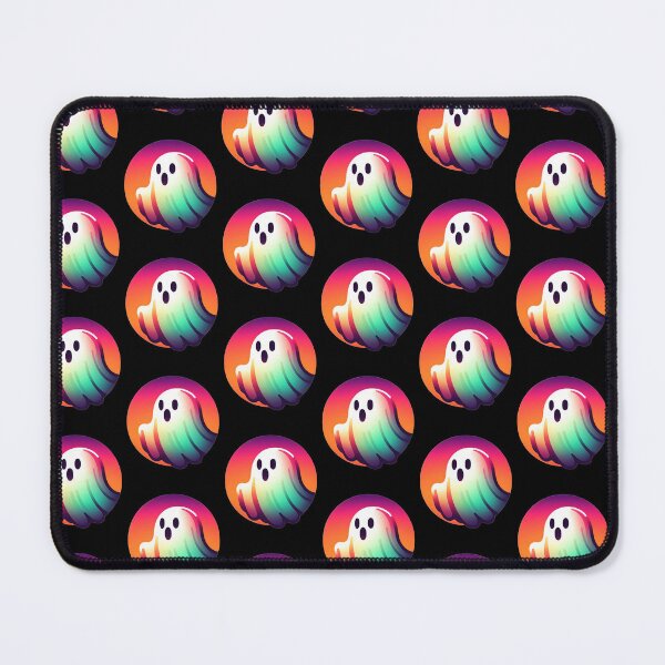 Item preview, Retro '90s Style Ghost | Spooky Nostalgic Halloween Art designed and sold by Tw1nsAIArt.