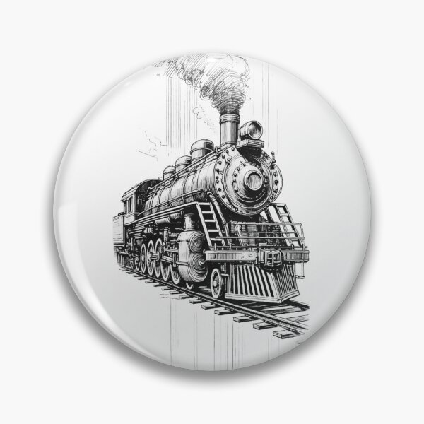 Item preview, Vintage Steam Locomotive Glory designed and sold by Blink Art Studio.