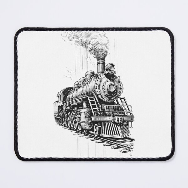 Item preview, Vintage Steam Locomotive Glory designed and sold by Blink Art Studio.