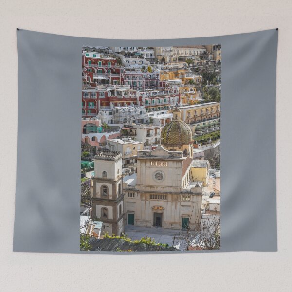 Item preview, Italy. Amalfi Coast. Positano. Church. designed and sold by vadim19.
