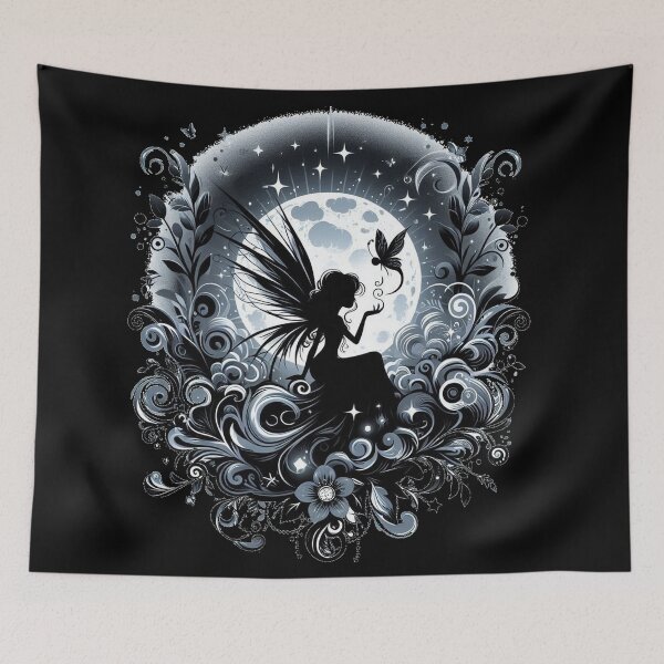 Item preview, Whispers of the Night: Dark Fairy Gothic Halloween designed and sold by communedesigns.