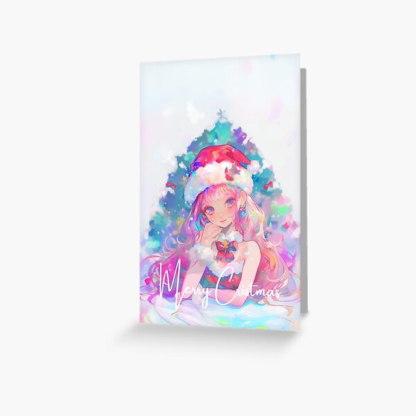 Item preview, Adorable Santy in Christmas Costume - Neon Watercolors Premium T-shirt designed and sold by Searion888.