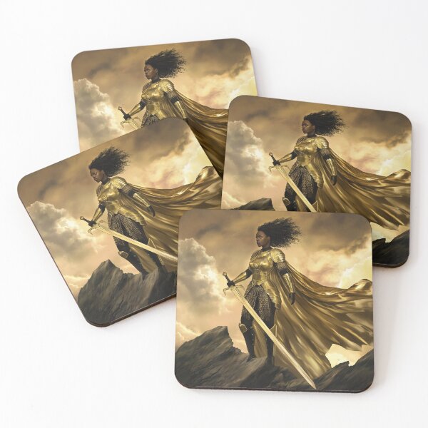 Item preview, Golden Warrior of the Peaks designed and sold by regalaibylondon.