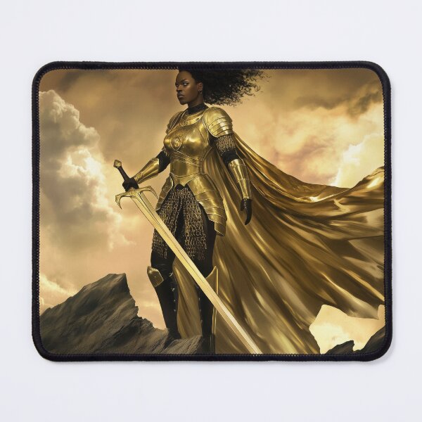 Item preview, Golden Warrior of the Peaks designed and sold by regalaibylondon.