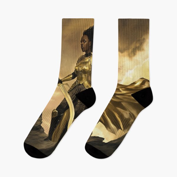Item preview, Golden Warrior of the Peaks designed and sold by regalaibylondon.