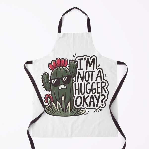 Item preview, Prickly But Honest: Cactus Says 'I'm Not a Hugger, Okay? designed and sold by XquisiteFashion.