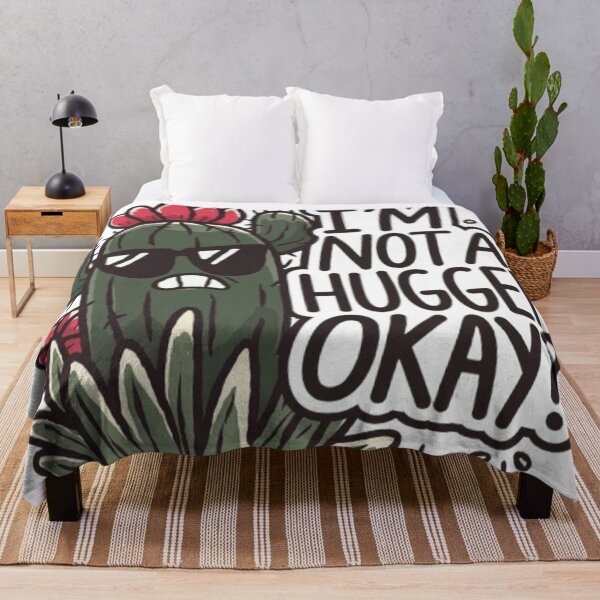 Item preview, Prickly But Honest: Cactus Says 'I'm Not a Hugger, Okay? designed and sold by XquisiteFashion.
