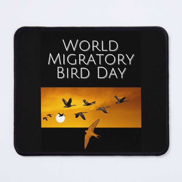 Item preview, World Migratory Bird Day Colorful Nature Design designed and sold by EarthArtDesigns.