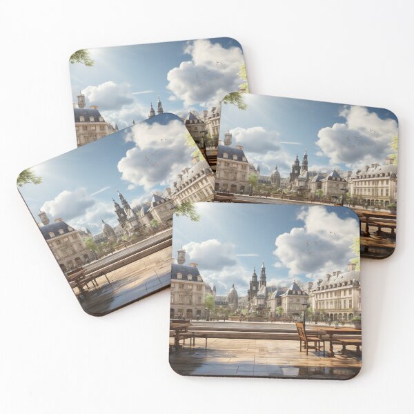 Item preview, Vintage France - Place Dauphine designed and sold by KootenayDesigns.