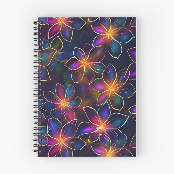 Item preview, Colorful Flowers - Technicolor Vibes designed and sold by GreenDesireArt.