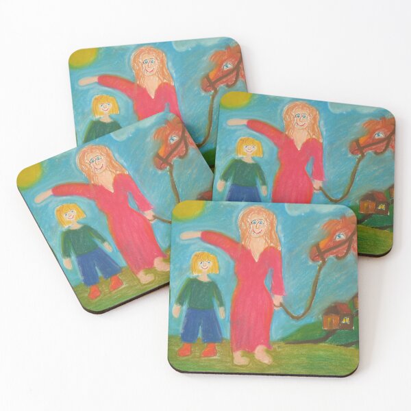 Item preview, I protect my child, my pony gives me strength designed and sold by Ankesatelier.