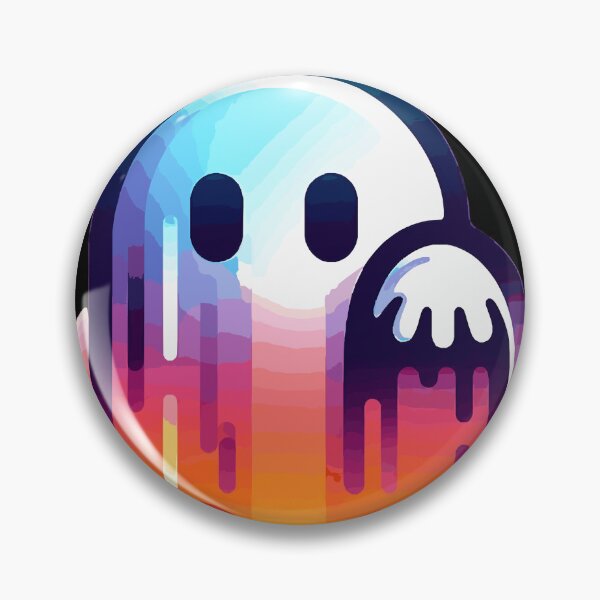 Artikelvorschau, Geist im Retro-90er-Jahre-Stil | Gruselige nostalgische Halloween-Kunst entworfen und verkauft von Tw1nsAIArt.