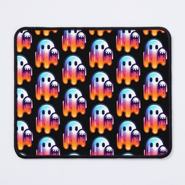 Item preview, Retro '90s Style Ghost | Spooky Nostalgic Halloween Art designed and sold by Tw1nsAIArt.