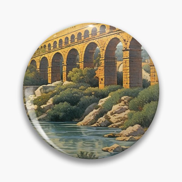 Item preview, Vintage France - Port du Gard designed and sold by KootenayDesigns.
