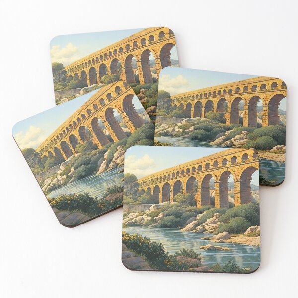 Item preview, Vintage France - Port du Gard designed and sold by KootenayDesigns.