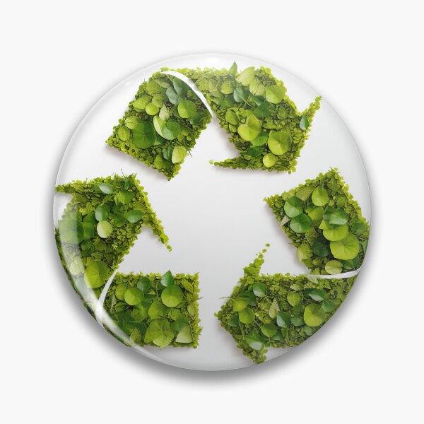 Item preview, Green Leaves Recycle Symbol: Eco-Friendly Design designed and sold by paediilart.