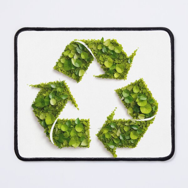 Item preview, Green Leaves Recycle Symbol: Eco-Friendly Design designed and sold by paediilart.