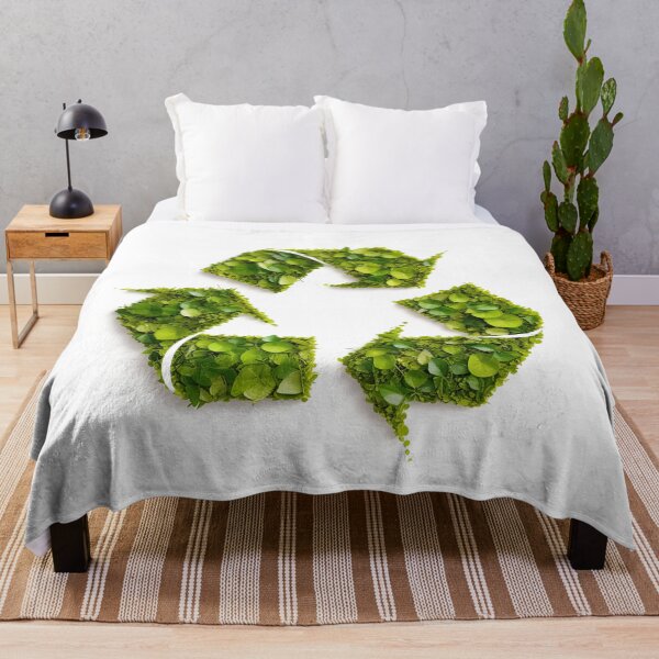 Item preview, Green Leaves Recycle Symbol: Eco-Friendly Design designed and sold by paediilart.