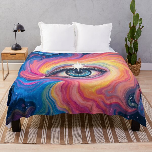 Artikelvorschau, Auge des Universums ~ Höheres Selbst spirituelles Erwachen Göttin Acrylgemälde entworfen und verkauft von Arwen-Art.