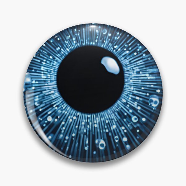 Item preview, Floating Blue Eyes with Binary Code designed and sold by Have Mercy.