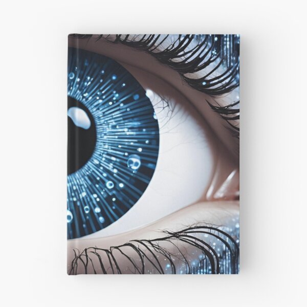 Item preview, Floating Blue Eyes with Binary Code designed and sold by Have Mercy.