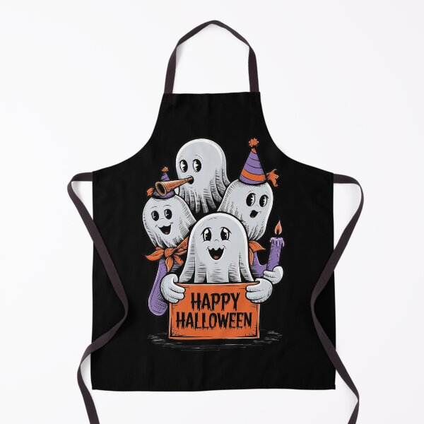 Item preview, Happy Ghosts Halloween Graphics 1 designed and sold by WikaKowalczyk.