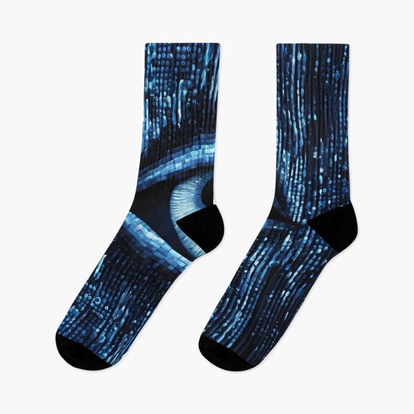 Item preview, Floating Blue Eyes with Binary Code designed and sold by Have Mercy.