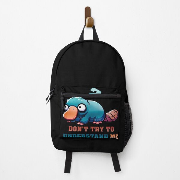 Item preview, Confused Platypus with Funny Quote designed and sold by EchonStudio.