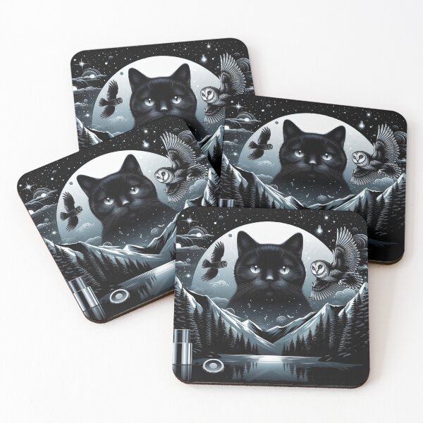 Item preview, Chasing Shadows: Mystical Creatures of Gothic Halloween designed and sold by communedesigns.